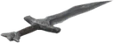 Broken Steel Sword Handle