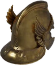 Golden Saint Helmet