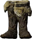 Hide Boots of Minor Stamina