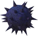 Hydnum Azure Giant Spore