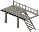 Main Hall, Second Floor Supports