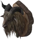 Mounted Goat Head