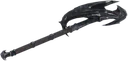 Virtuous Daedric Battleaxe